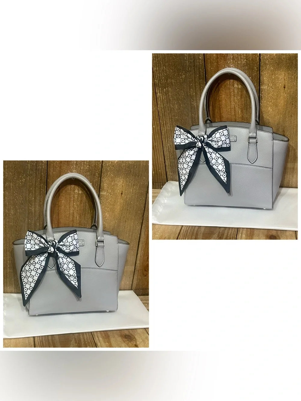 Kate Spade. 4 Piece Set: Jeanne Satchel with Free Eyeglasses, Scarf & Dust Bag.